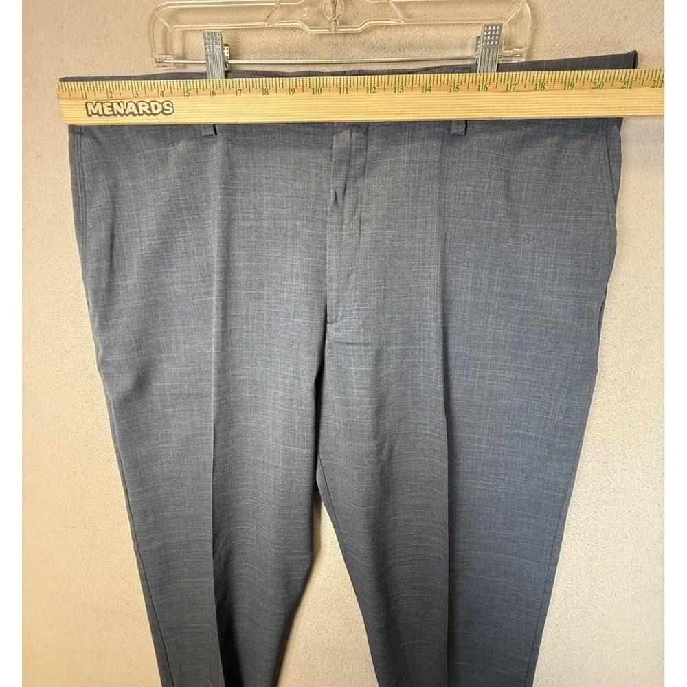 Savane Stretch Performance Men's Sz 42x30 Dark Sapphire No Iron Pants NWT $75‎